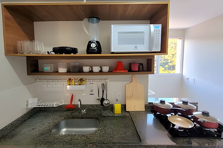 Apê 5/304 - Vista para Serra em Condomínio Fechado