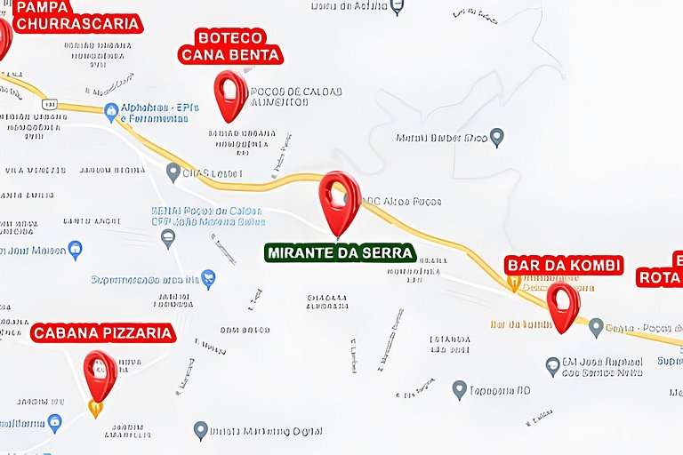 Apê 5/304 - Vista para Serra em Condomínio Fechado