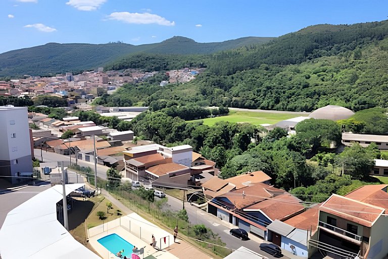 Apê 5/204 Cativante, Estiloso e Tranquilo em Poços