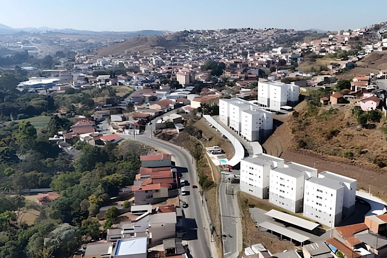 Apê 1/101 - Tranquilo e Confortável em Condomínio