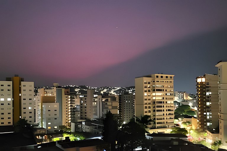 Ap 415 •Central, Piscina, Academia, A/C, Vista Top