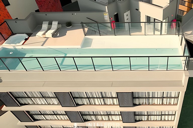 Ap 107 • Central, Piscina, Academia, Ar Cond.