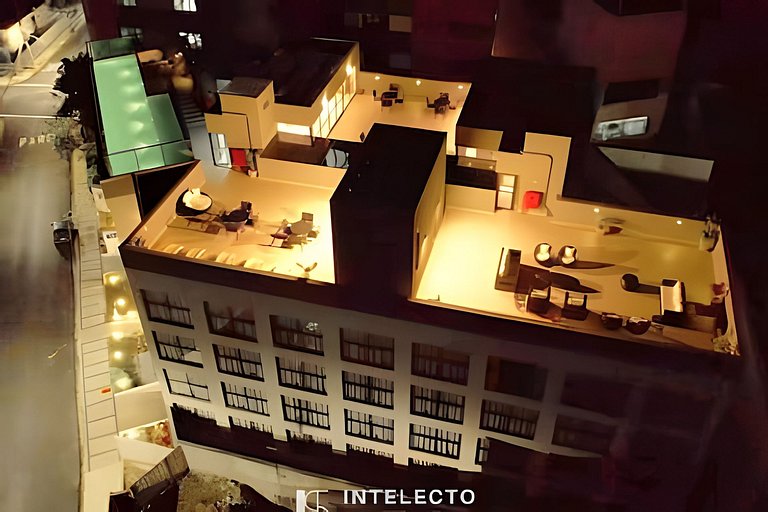 Ap 414 • Central, Piscina, Academia, Ar Cond.