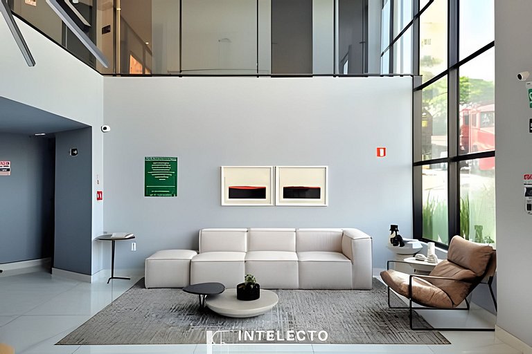 Ap 106 • Central, Piscina, Academia, Ar Cond.