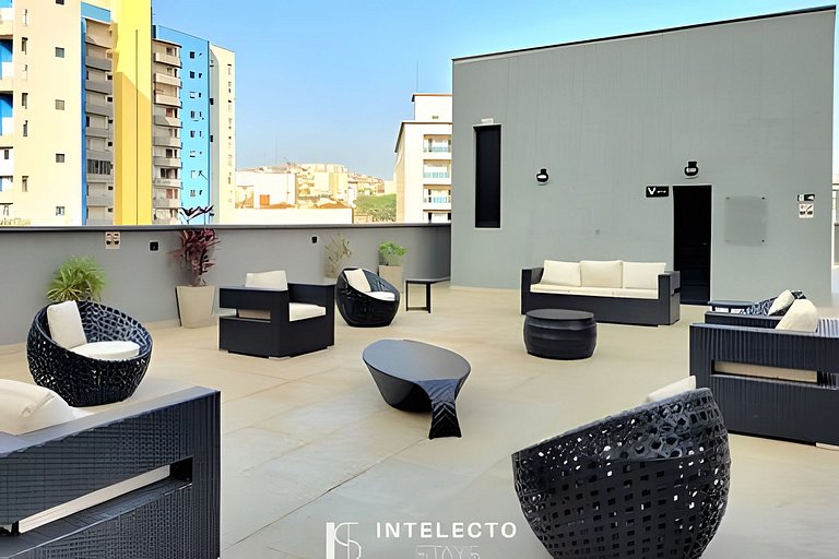 Ap 401 • Central, Piscina, Academia, Ar Cond.