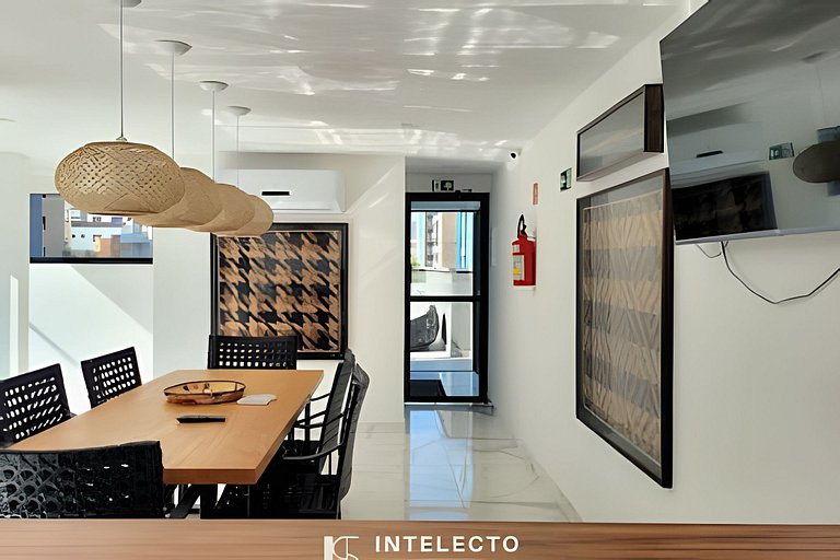 Ap 414 • Central, Piscina, Academia, Ar Cond.