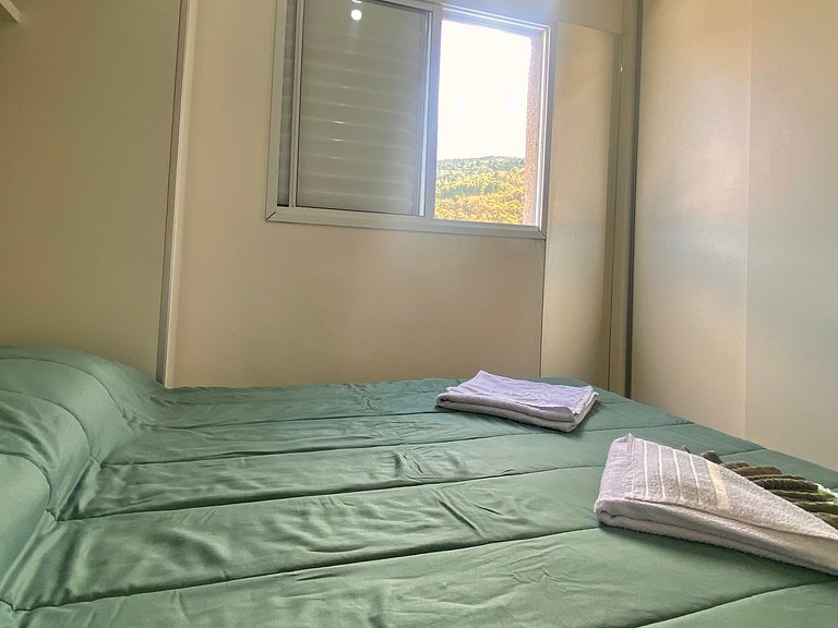 Apê 3/11 -Térreo Aconchegante, Condomínio c/ Vista