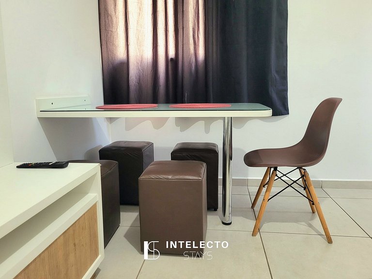 Apê 6/11 -Térreo Aconchegante, Condomínio c/ Vista