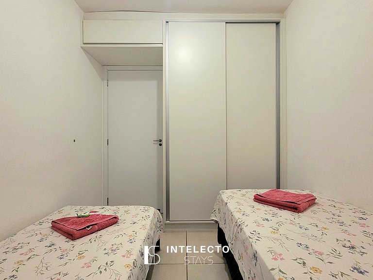 Apê 6/11 -Térreo Aconchegante, Condomínio c/ Vista