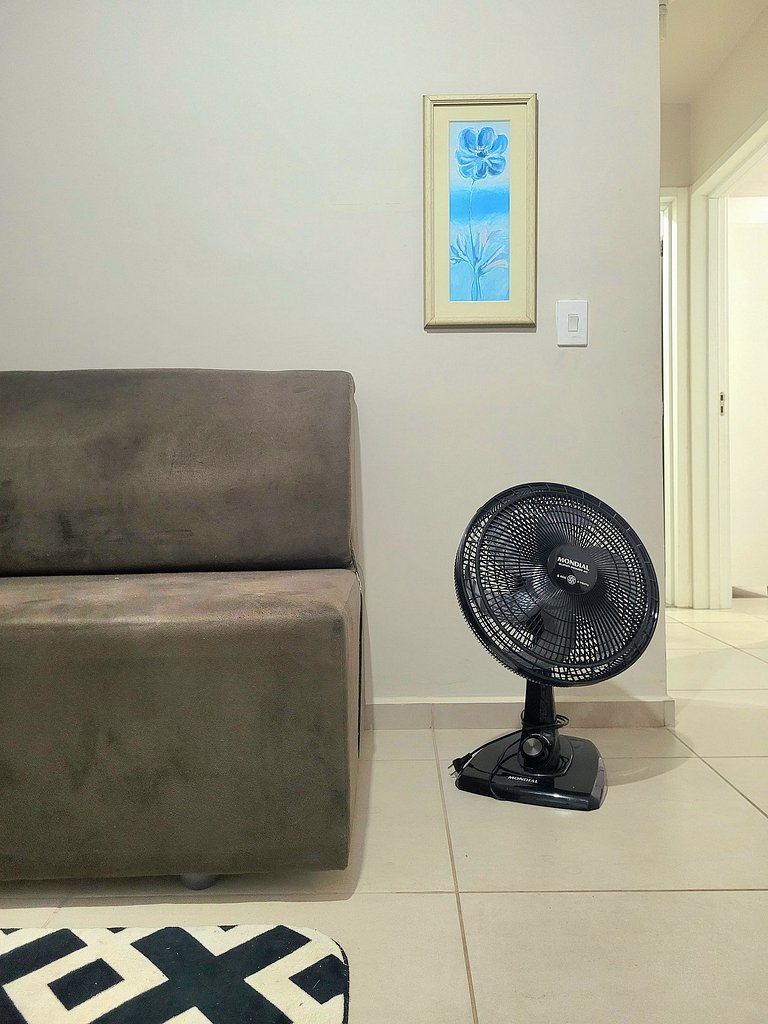 Apê 2/13 - Acessível e Aconchegante em Condomínio