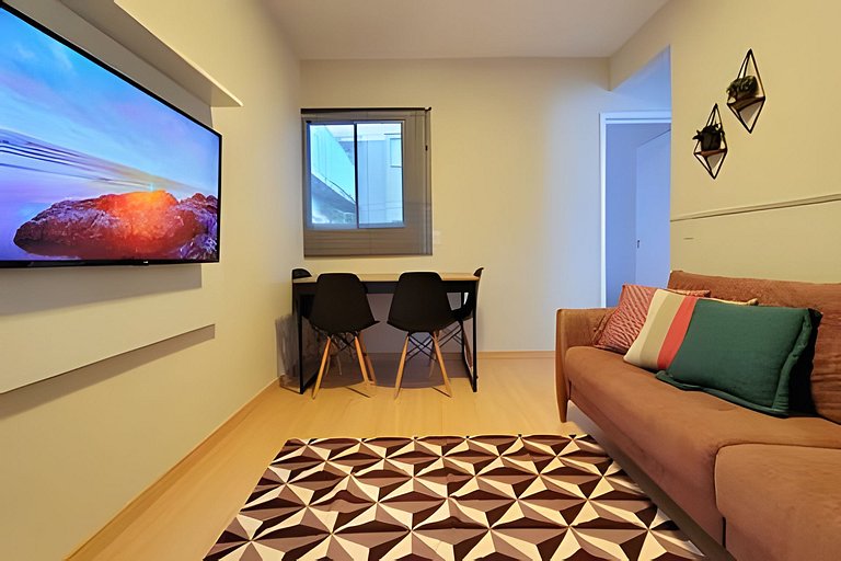 Apê 3/01 - Conforto com Vista da Serra em Poços