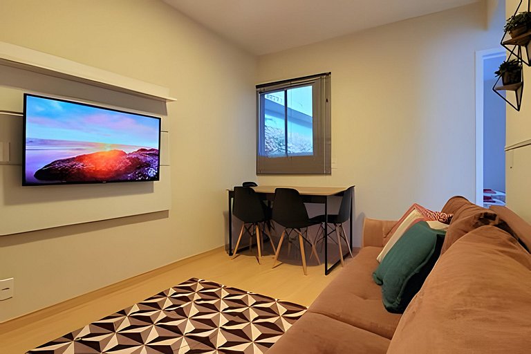 Apê 3/01 - Conforto com Vista da Serra em Poços