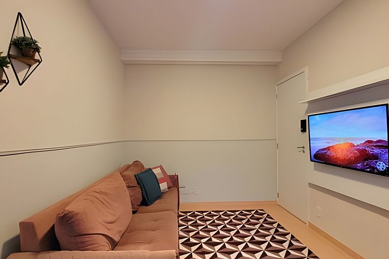 Apê 3/01 - Conforto com Vista da Serra em Poços