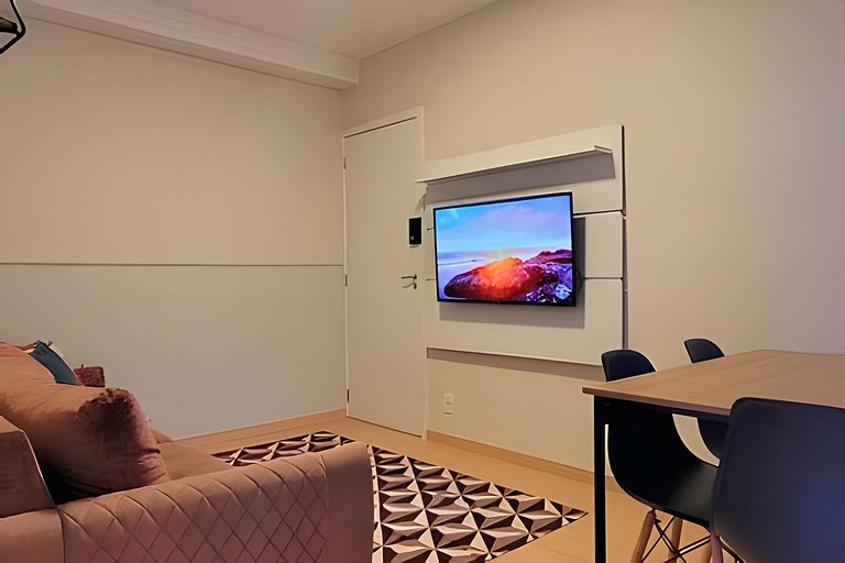 Apê 3/01 - Conforto com Vista da Serra em Poços