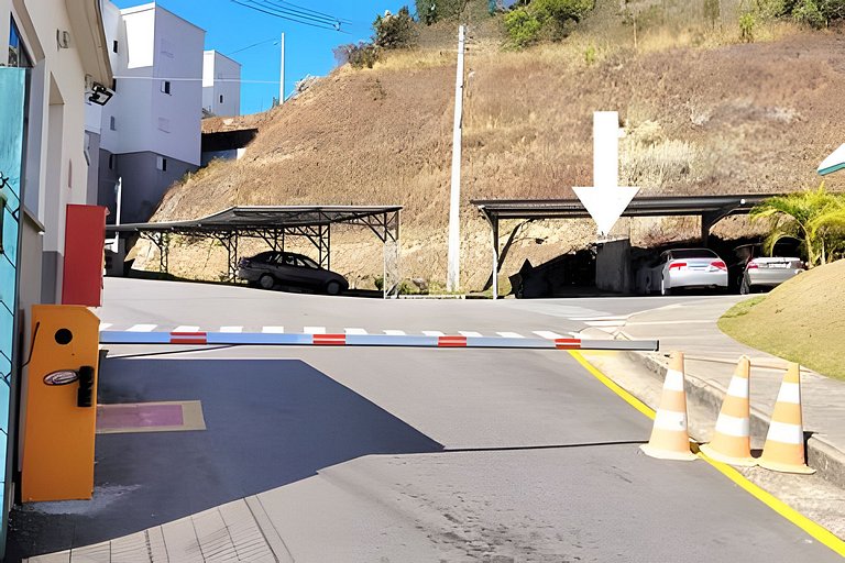Apê 3/01 - Conforto com Vista da Serra em Poços