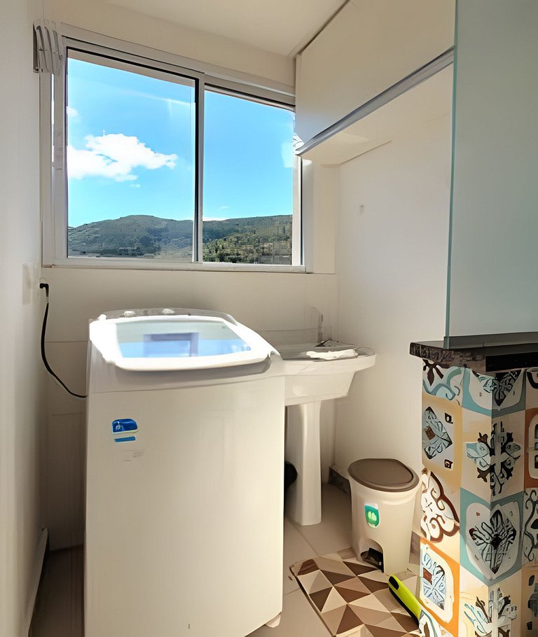 Apê 3/103 - Vista da Serra em Condomínio Fechado