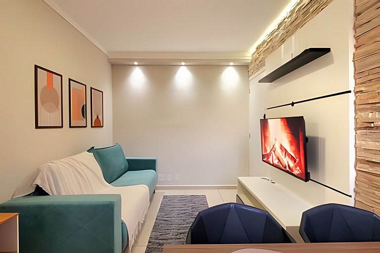 Apê 3/104 - Conforto e Elegância em Condomínio