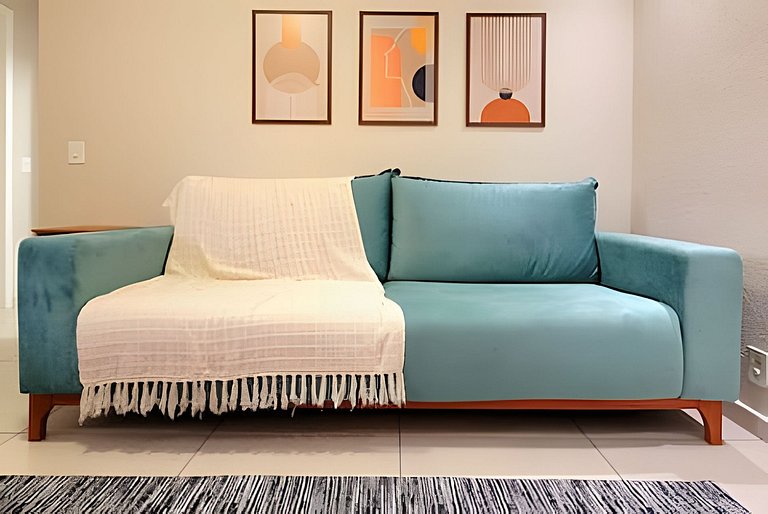 Apê 3/104 - Conforto e Elegância em Condomínio