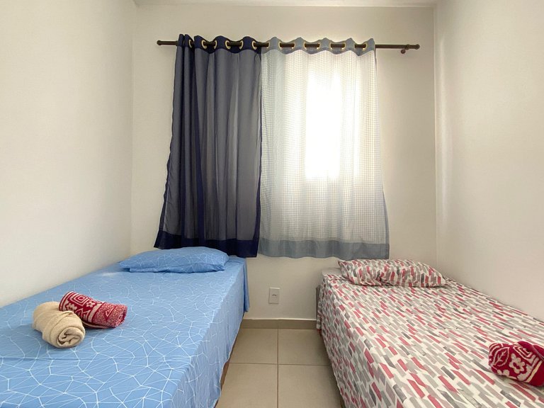 Apê 1/101 - Tranquilo e Confortável em Condomínio