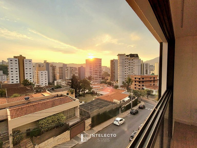 Ap 317 •Central, Piscina, Academia, A/C, Vista Top