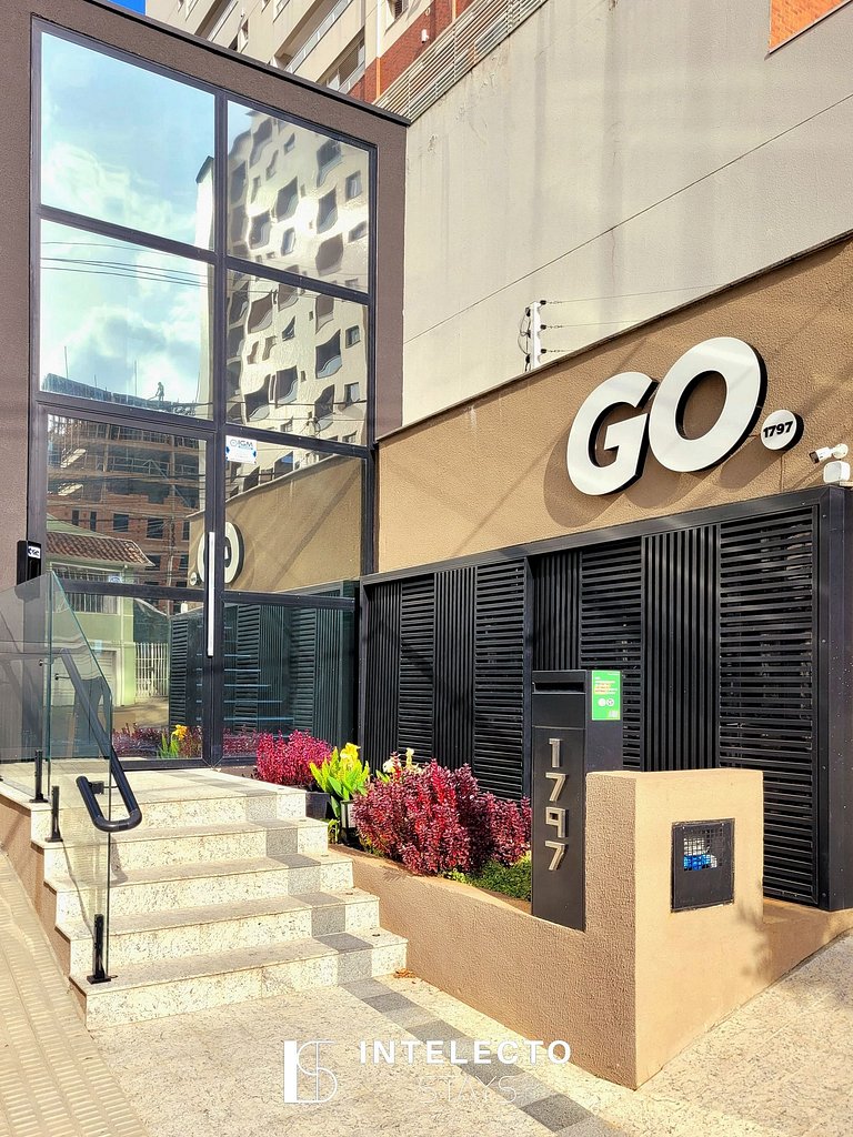 Apê 24 •Central, Jacuzzi, Academia, A/C, Vista Top