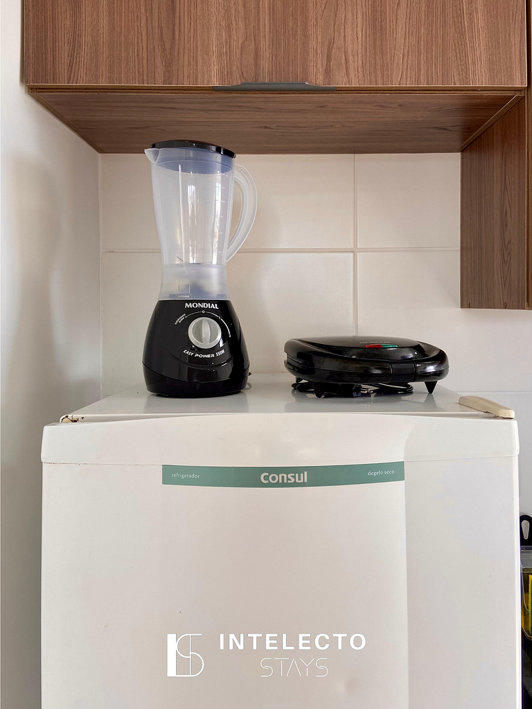 1204-Vista top -2qtos c/ suíte-próx shopping e PUC