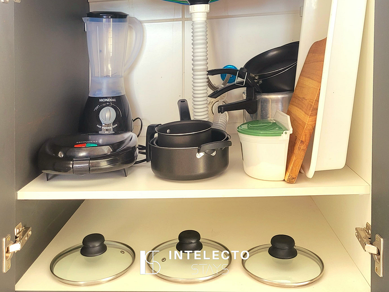 1204-Vista top -2qtos c/ suíte-próx shopping e PUC