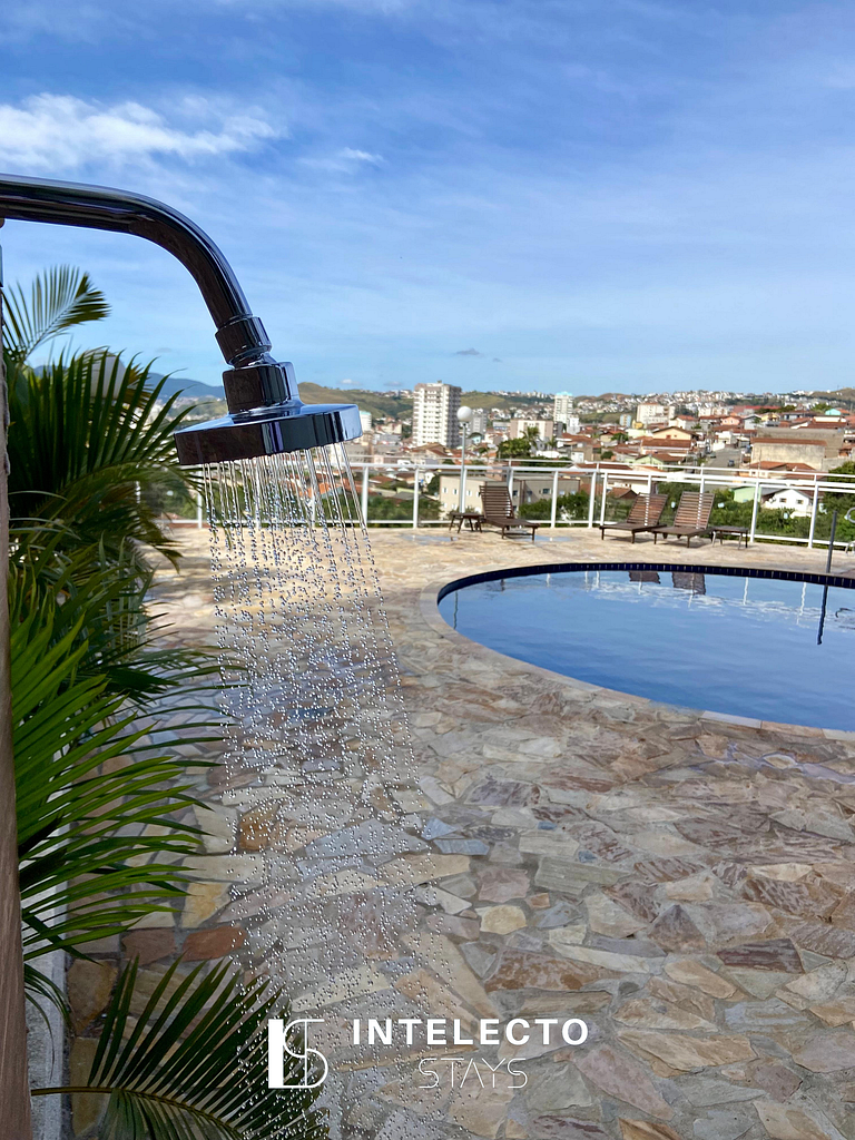 1204-Vista top -2qtos c/ suíte-próx shopping e PUC