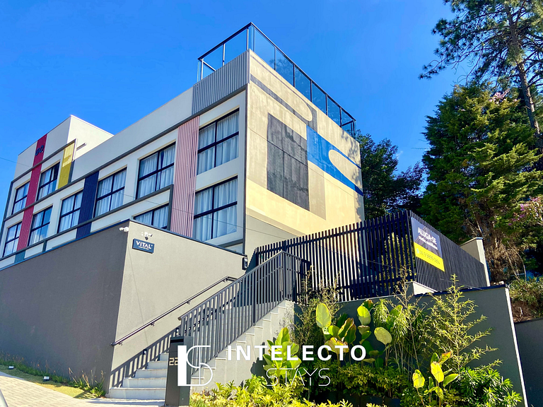 Ap 05 • Piscina, Terraço, Vista incrível prox PUC