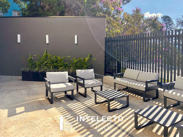 Ap 15 • Piscina, Terraço, Vista incrível prox PUC