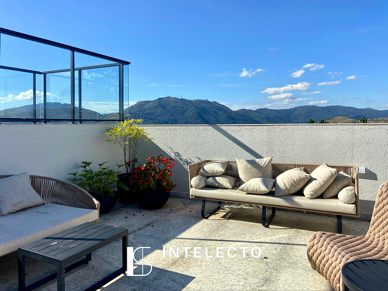 Ap 25 • Piscina, Terraço, Vista incrível prox PUC