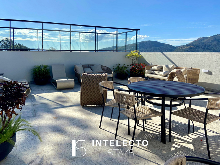 Ap 25 • Piscina, Terraço, Vista incrível prox PUC