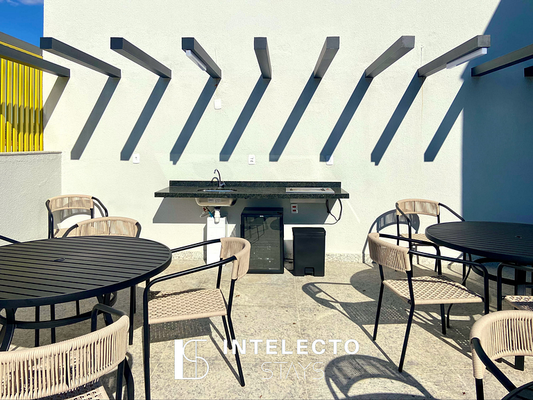 Ap 05 • Piscina, Terraço, Vista incrível prox PUC