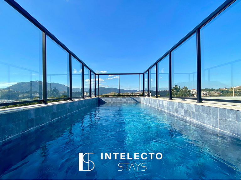 Ap 15 • Piscina, Terraço, Vista incrível prox PUC