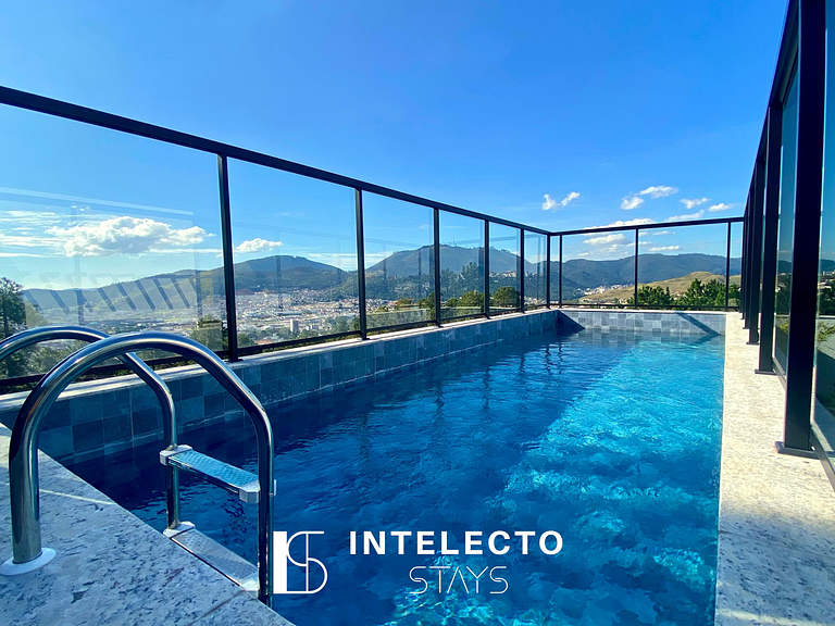 Ap 15 • Piscina, Terraço, Vista incrível prox PUC