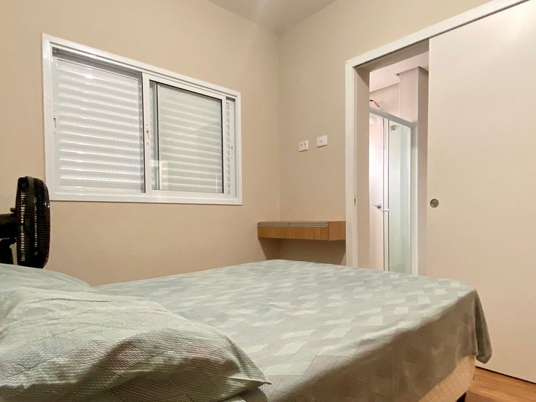 Apê 104 Vista Linda, Churrasq, Suíte - px shopping