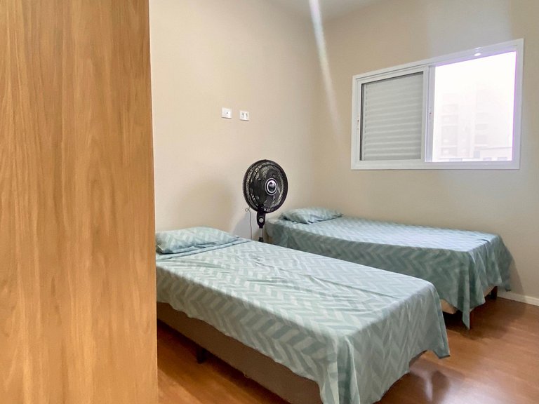 Apê 104 Vista Linda, Churrasq, Suíte - px shopping