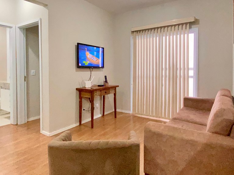 Apê 104 Vista Linda, Churrasq, Suíte - px shopping