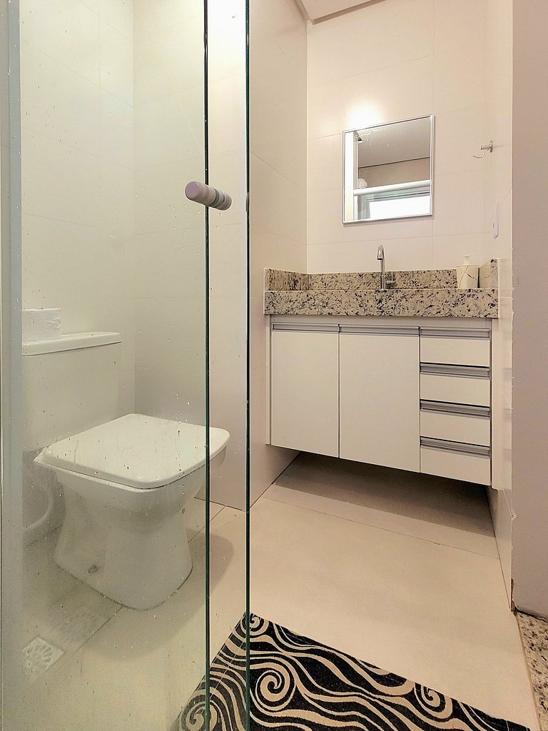 Apê 104 Vista Linda, Churrasq, Suíte - px shopping