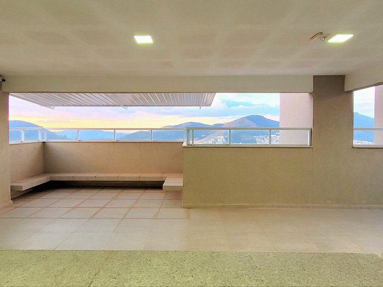 Apê 104 Vista Linda, Piscina, Suíte - px shopping