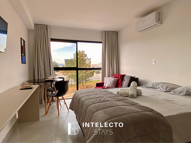 Ap 25 • Piscina, Terraço, Vista incrível prox PUC