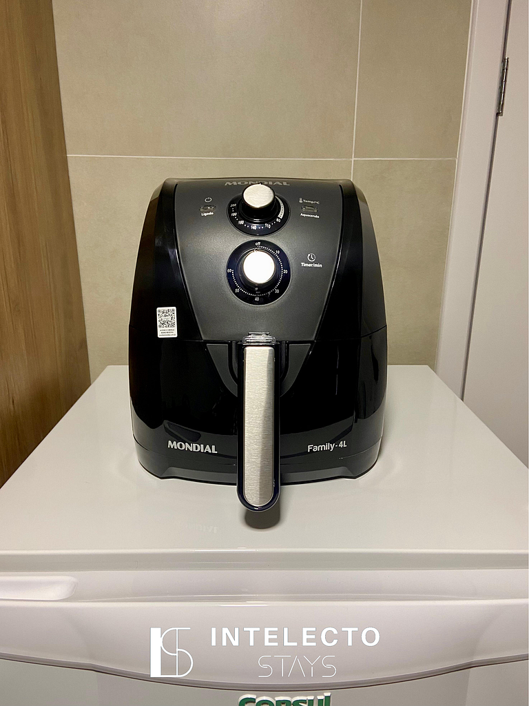 Ap 417 •Central, Piscina, Academia, A/C, Vista Top