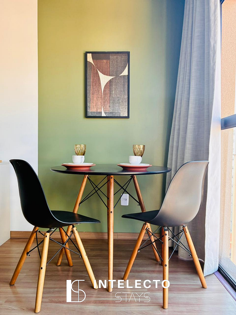 Apê 73 •Central, Jacuzzi, Academia, A/C, Vista Top