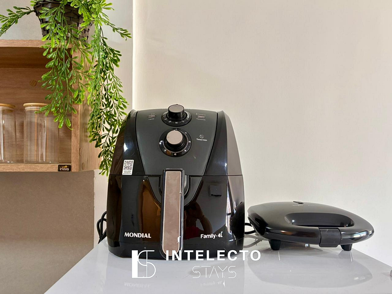 Apê 73 •Central, Jacuzzi, Academia, A/C, Vista Top