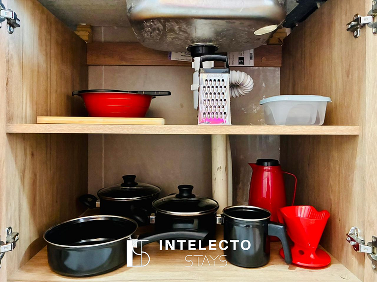 Apê 73 •Central, Jacuzzi, Academia, A/C, Vista Top