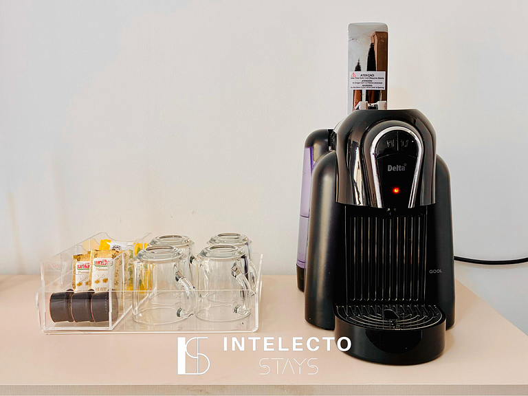 Apê 44 •Central, Jacuzzi, Academia, A/C, Vista Top