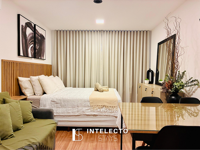 Ap 404 • Central, Piscina, Academia, Ar Cond.