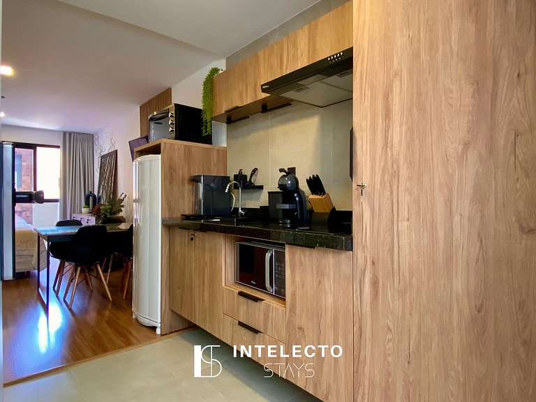 Ap 404 • Central, Piscina, Academia, Ar Cond.