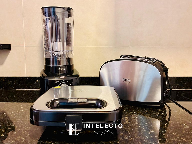 Ap 404 • Central, Piscina, Academia, Ar Cond.