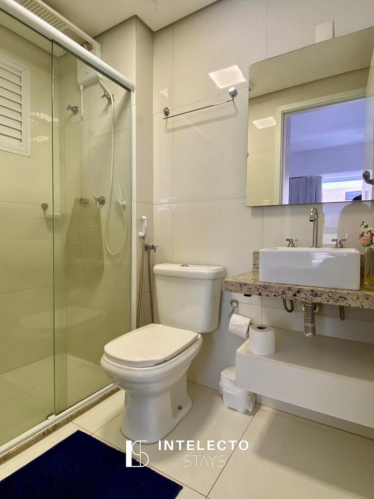 Living 403 •Central, Vista Top e super confortável